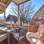 Alpine Luxus Lodge - Sauna, 3 Balkone & Bergblick * Garmisch-Partenkirchen